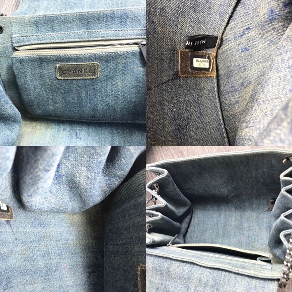 💎RARE💎Chanel denim accordion purse - Picture 4 of 10